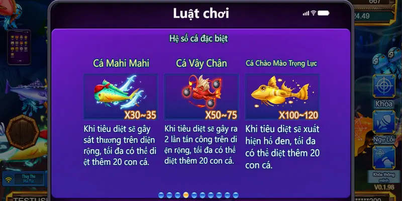 Game bắn cá hải tặc với đa dạng sinh vật đủ chủng loại